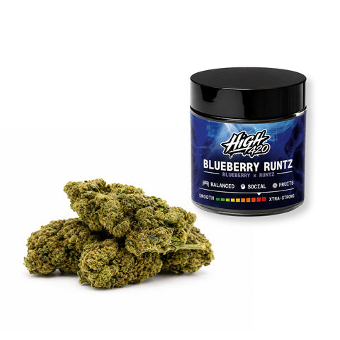 9H-THC Blüten Blueberry Runtz